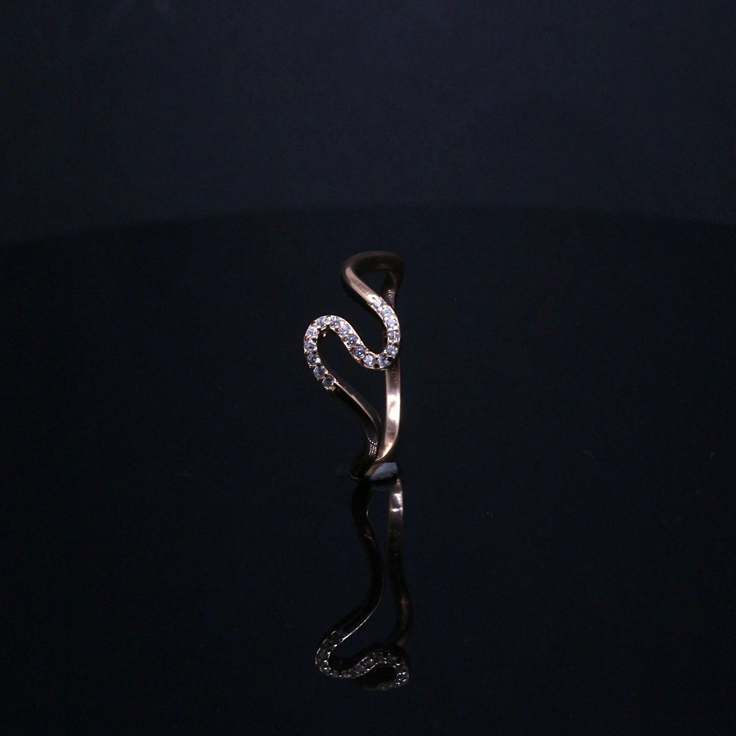 Silver Wave Ring