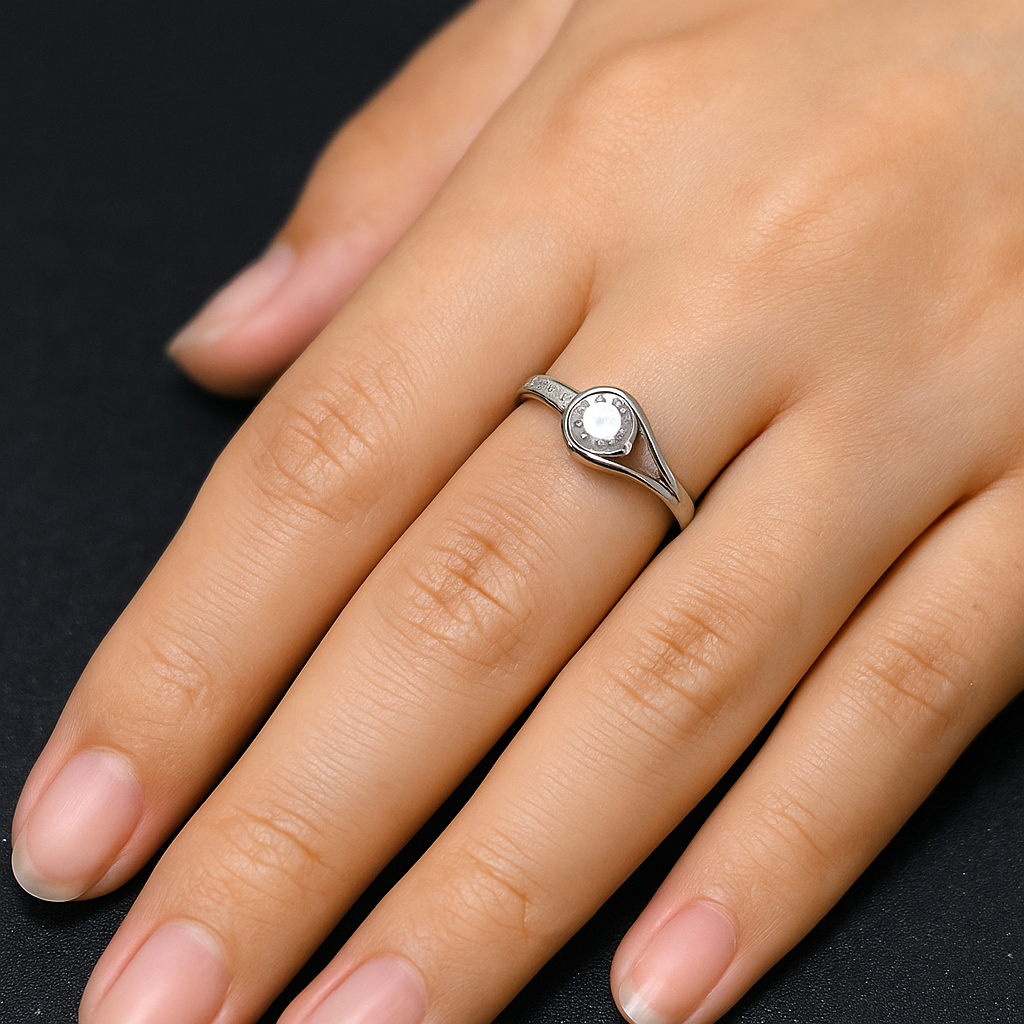925 Sterling Silver Melody Ring