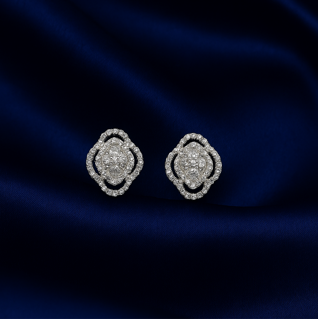 925 Sterling Silver Lia Studs