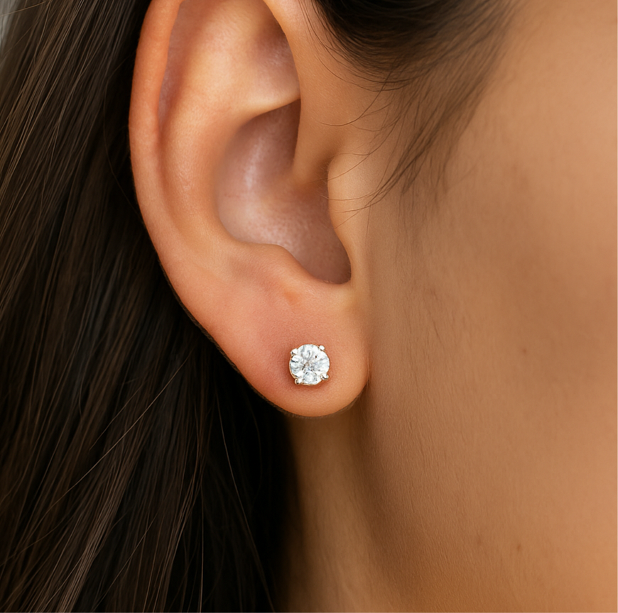 925 Sterling Silver Skylar Studs