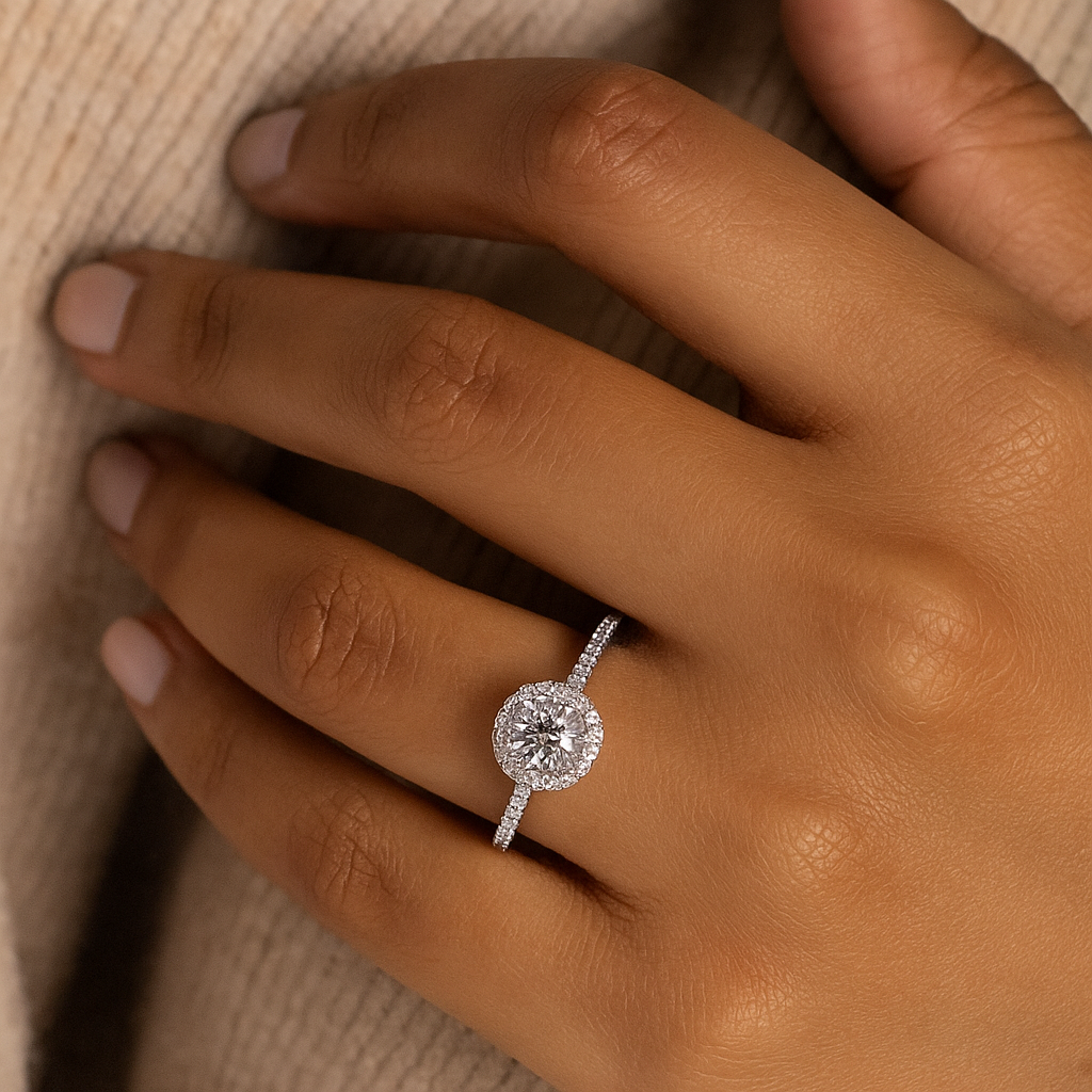 925 Sterling Silver Rose Ring