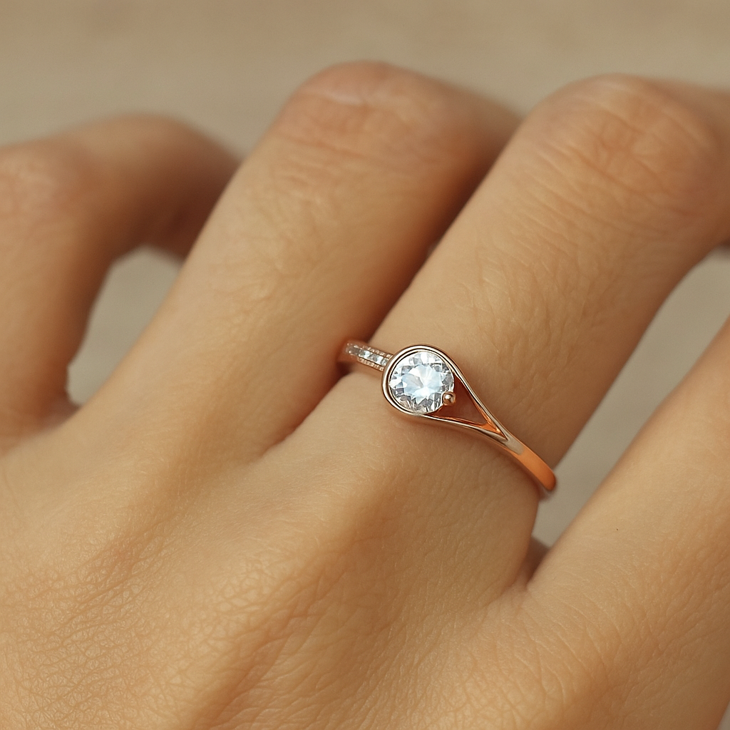 925 Sterling Silver Melody Ring