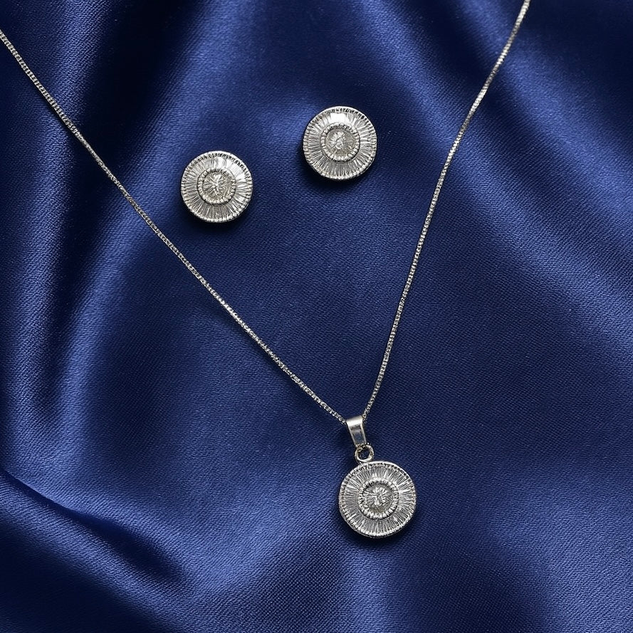 925 Sterling Silver Rylee Pendant Set