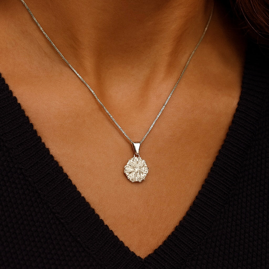 925 Sterling Silver Angelica Necklace