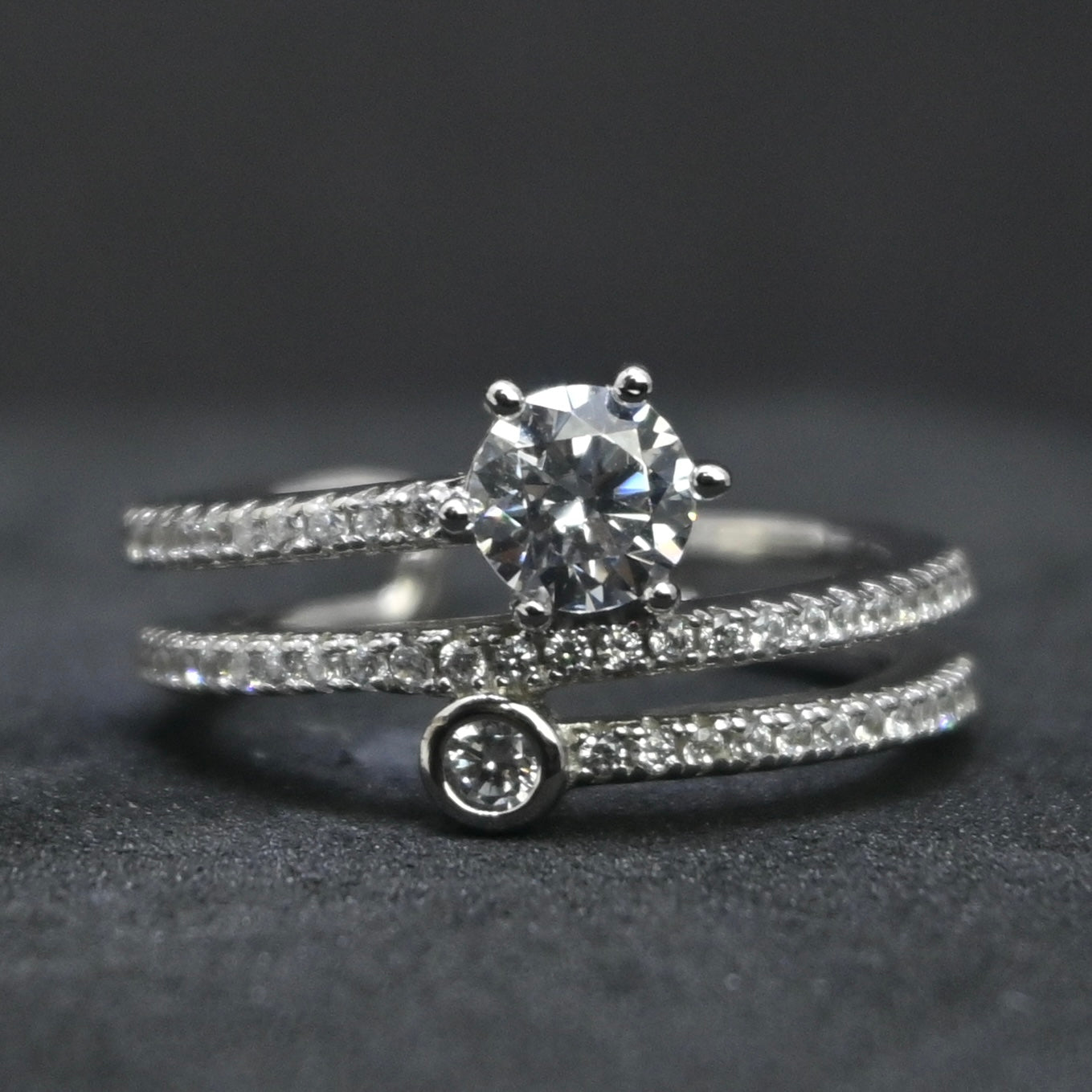925 Sterling Silver Georgia Ring