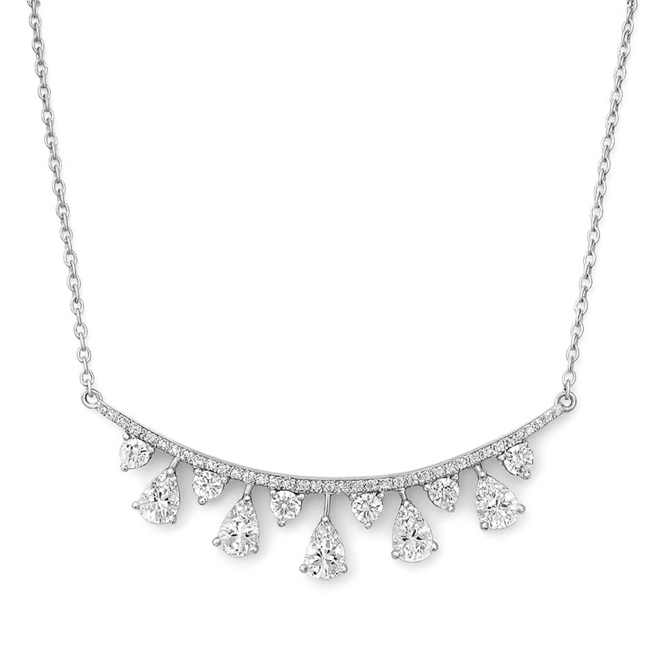 925 Sterling Silver Adhara Necy