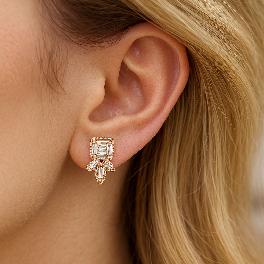 925 Sterling Silver Amara Earrings