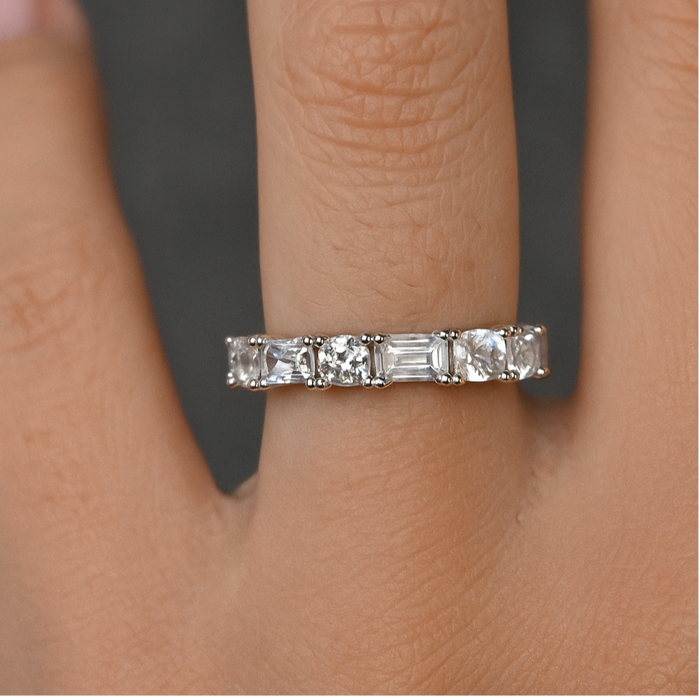 925 Sterling Silver Lily Ring