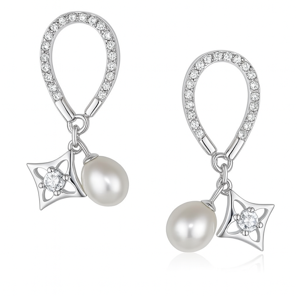 925 Sterling Silver Sutton Earrings