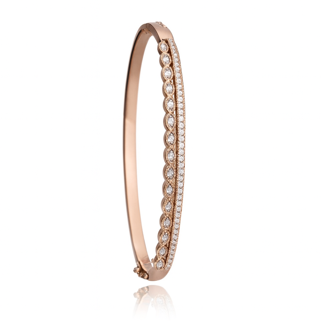 925 Sterling Silver Reagan Kada Bracelet