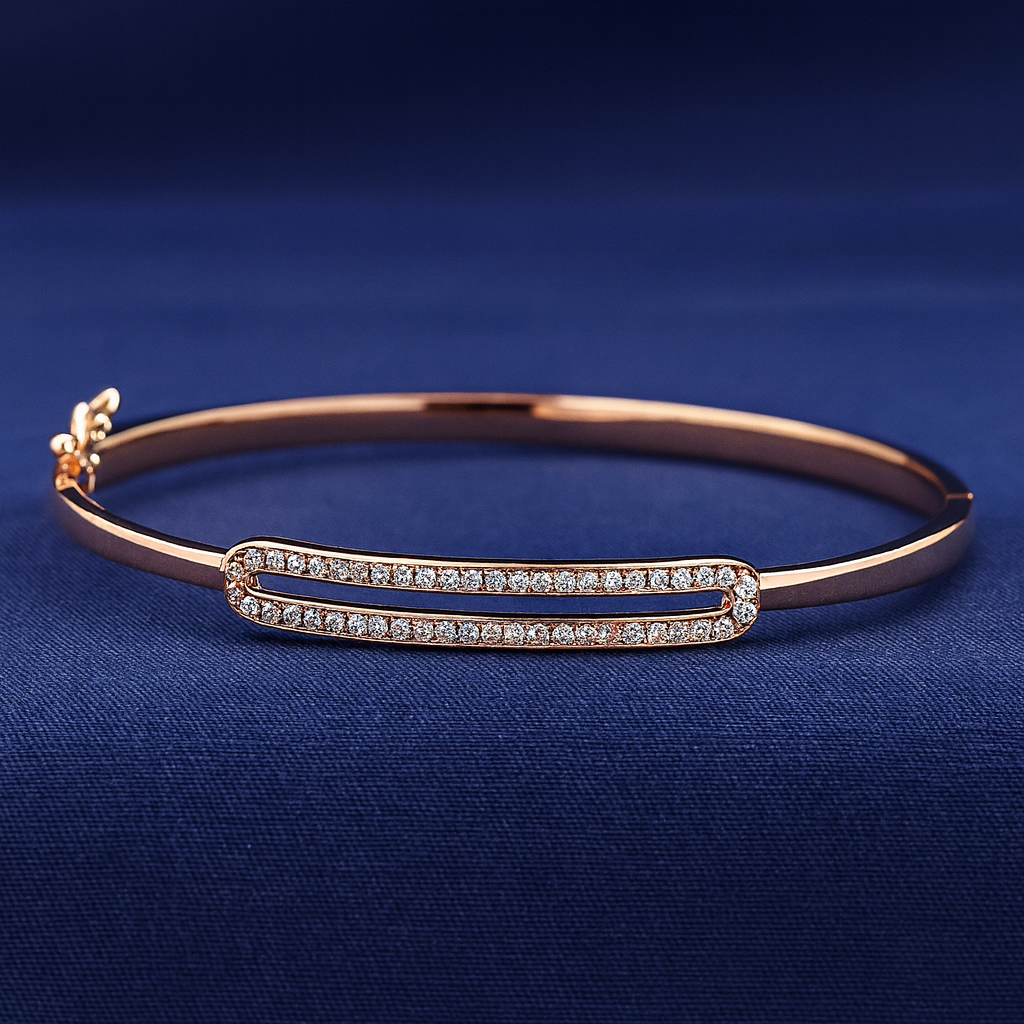 925 Sterling Silver Aspen Kada Bracelet