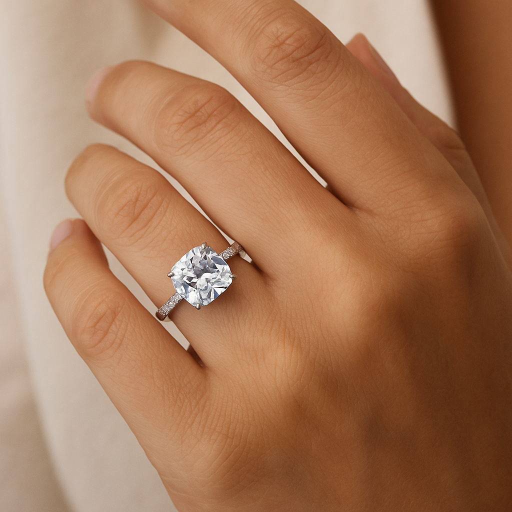 925 Sterling Silver Allison Ring – SilverbyHM - Main Image