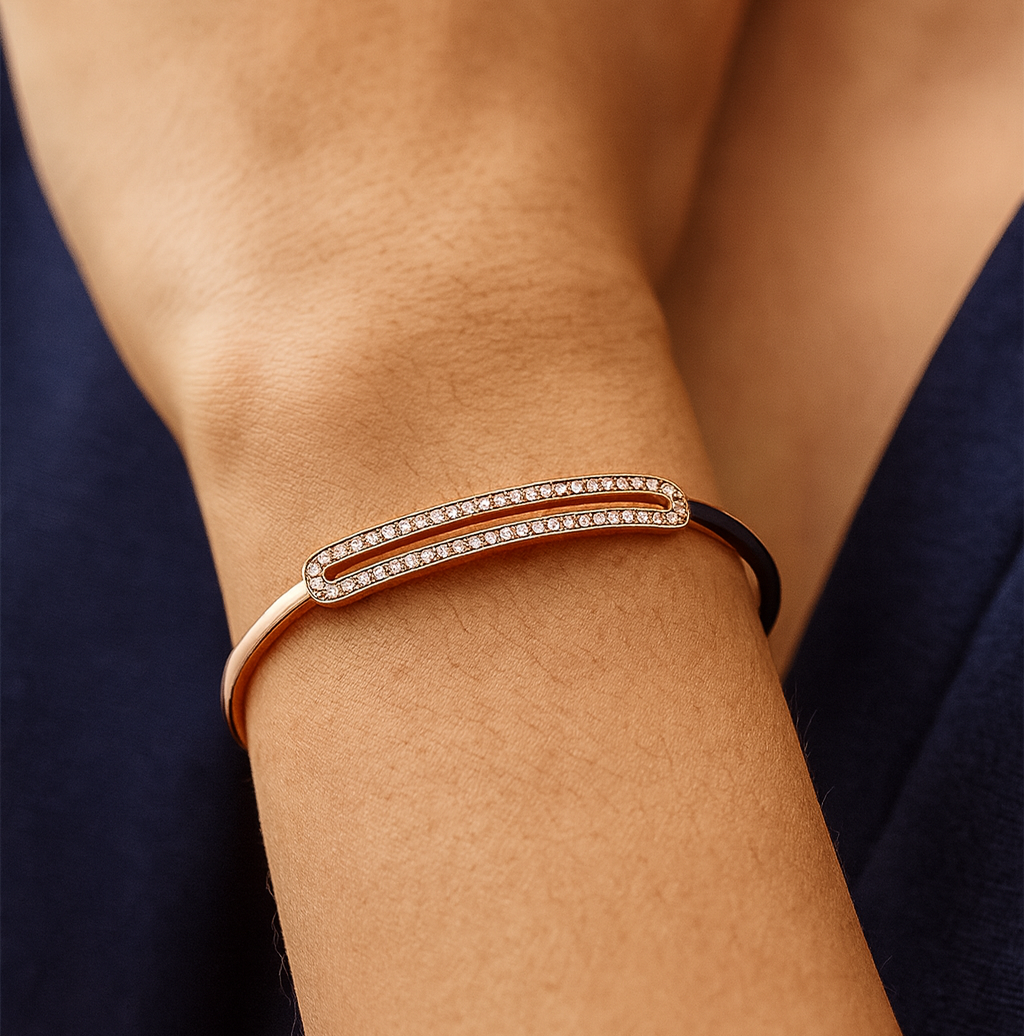 925 Sterling Silver Aspen Kada Bracelet