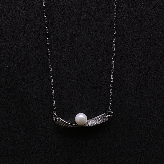 Balanced Pearl Necklace