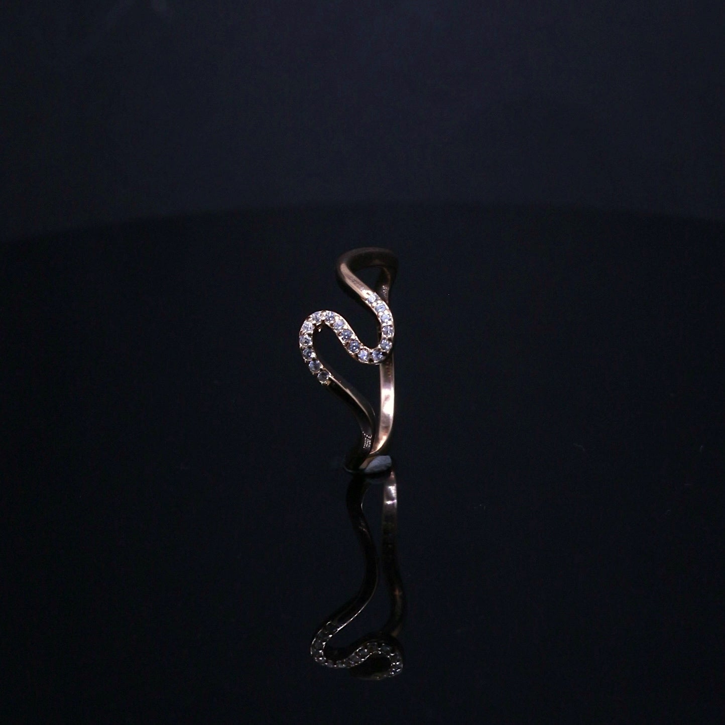 Silver Wave Ring