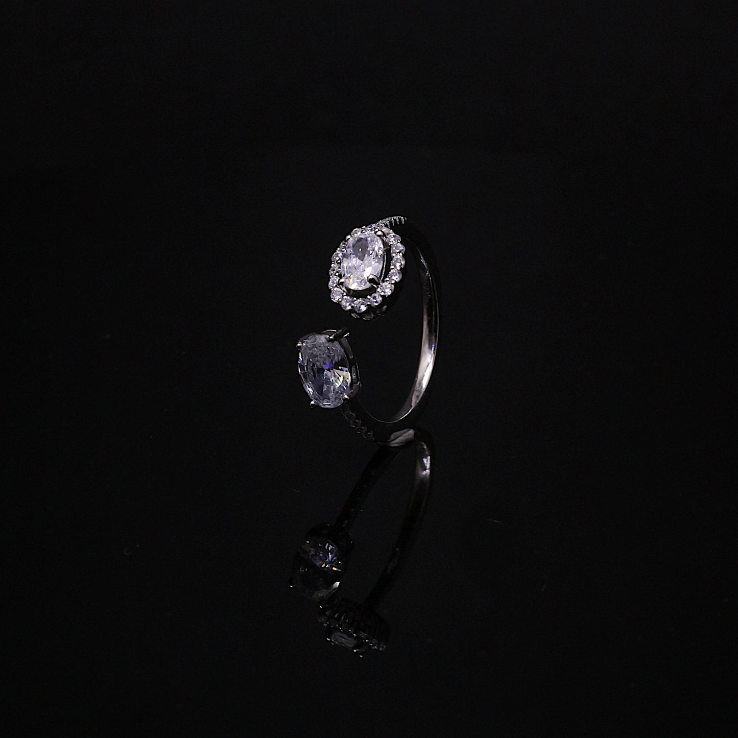 Silver Hazel Ring