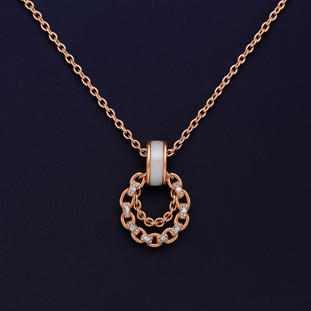 925 Sterling Silver Holly Necklace