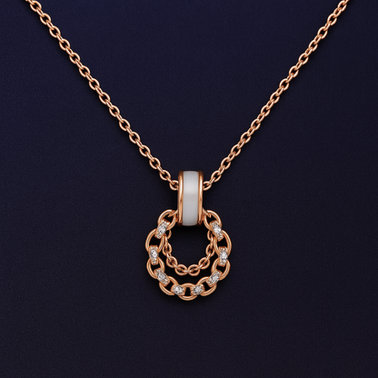 925 Sterling Silver Holly Necklace