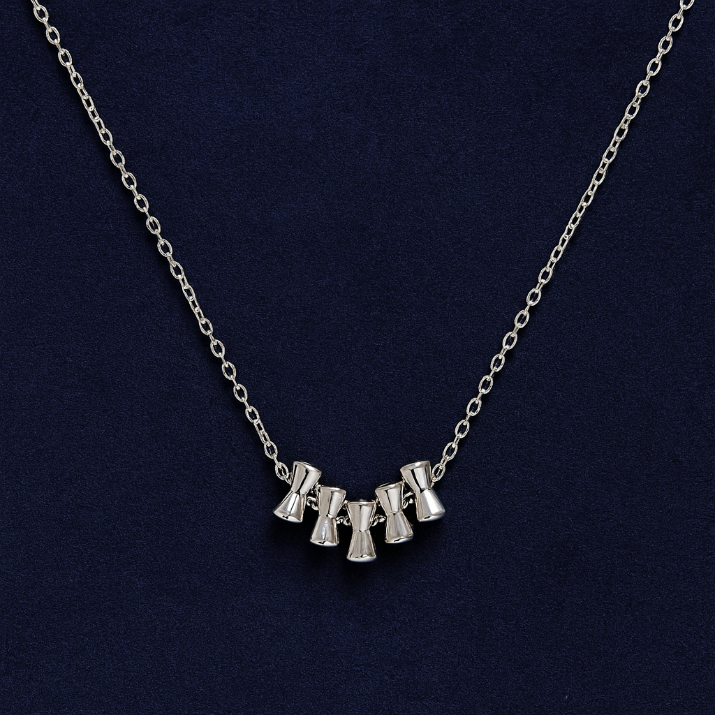 925 Sterling Silver Drums Necklaces