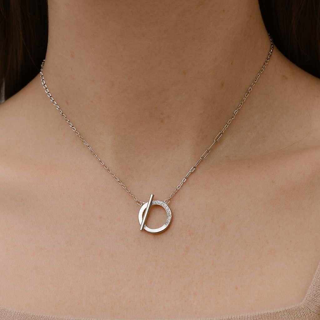 925 Sterling Silver Octavia Necklace