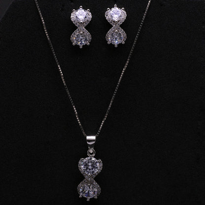 Silver Mae Pendant Set