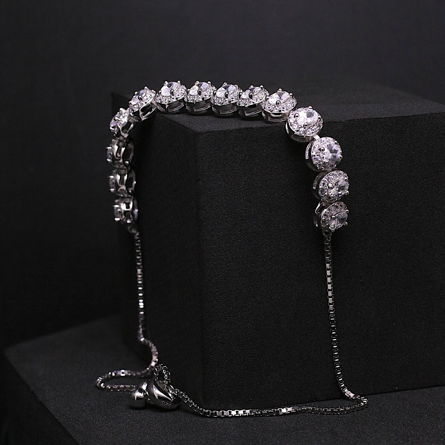 Silver Saira Adjustable Bracelet