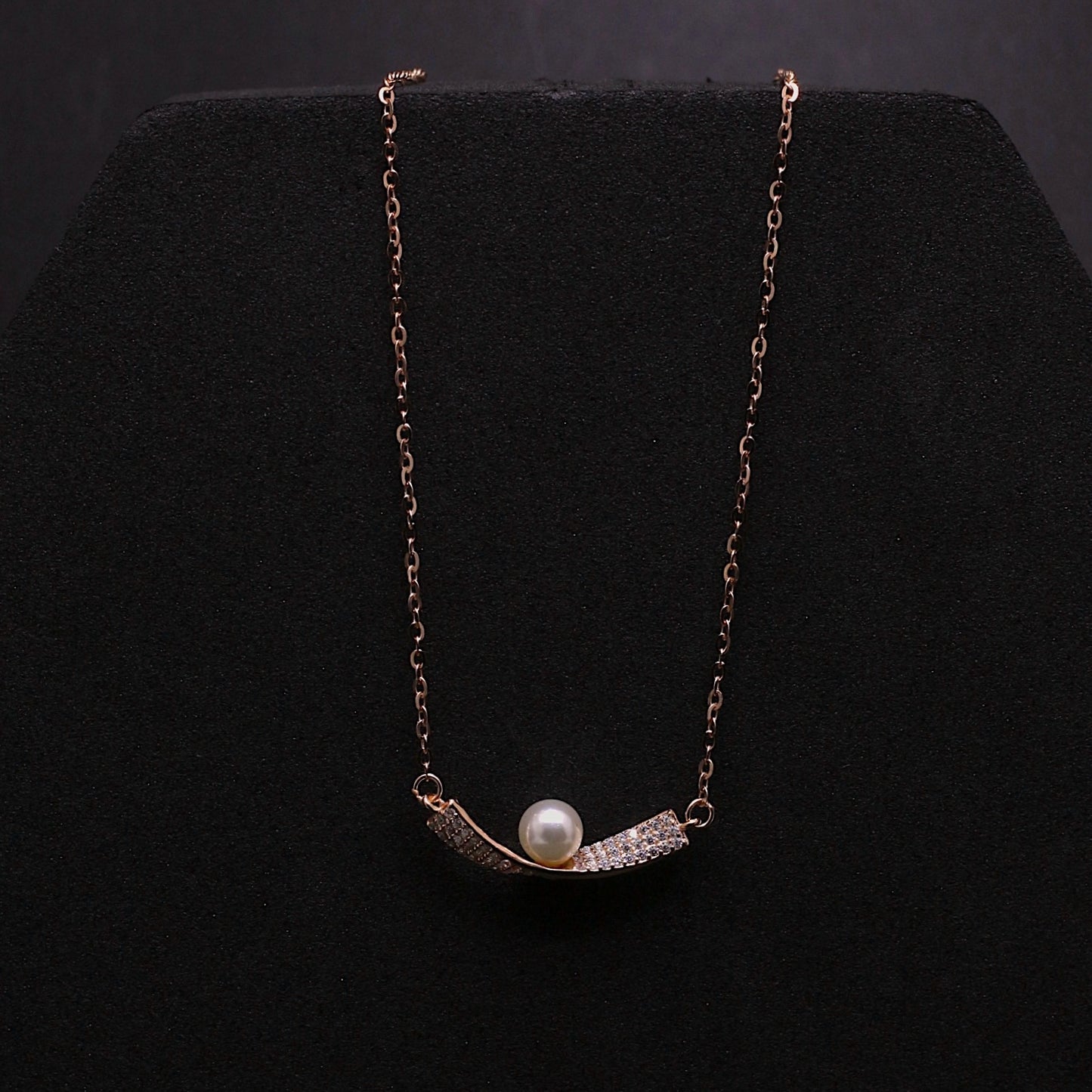 Balanced Pearl Necklace