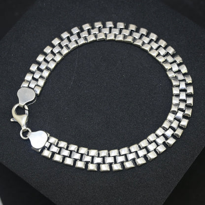 925 Sterling Silver Silver Noah Bracelet