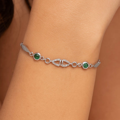 925 Sterling Silver Anya Bracelet
