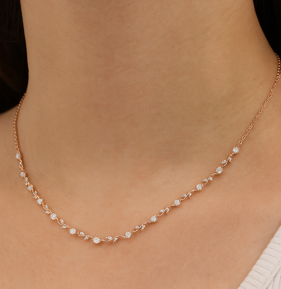 925 Sterling Silver Amelia Necklace