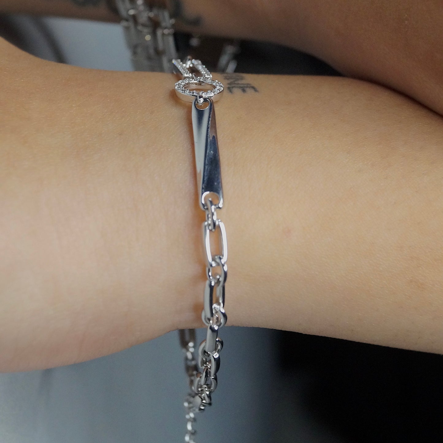 Silver Delilah Bracelet