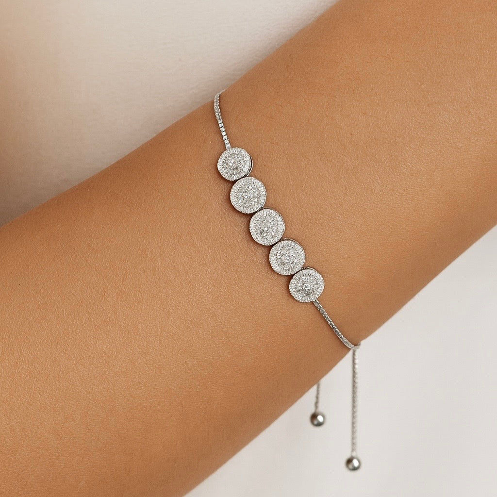 925 Sterling Silver Raven Bracelet