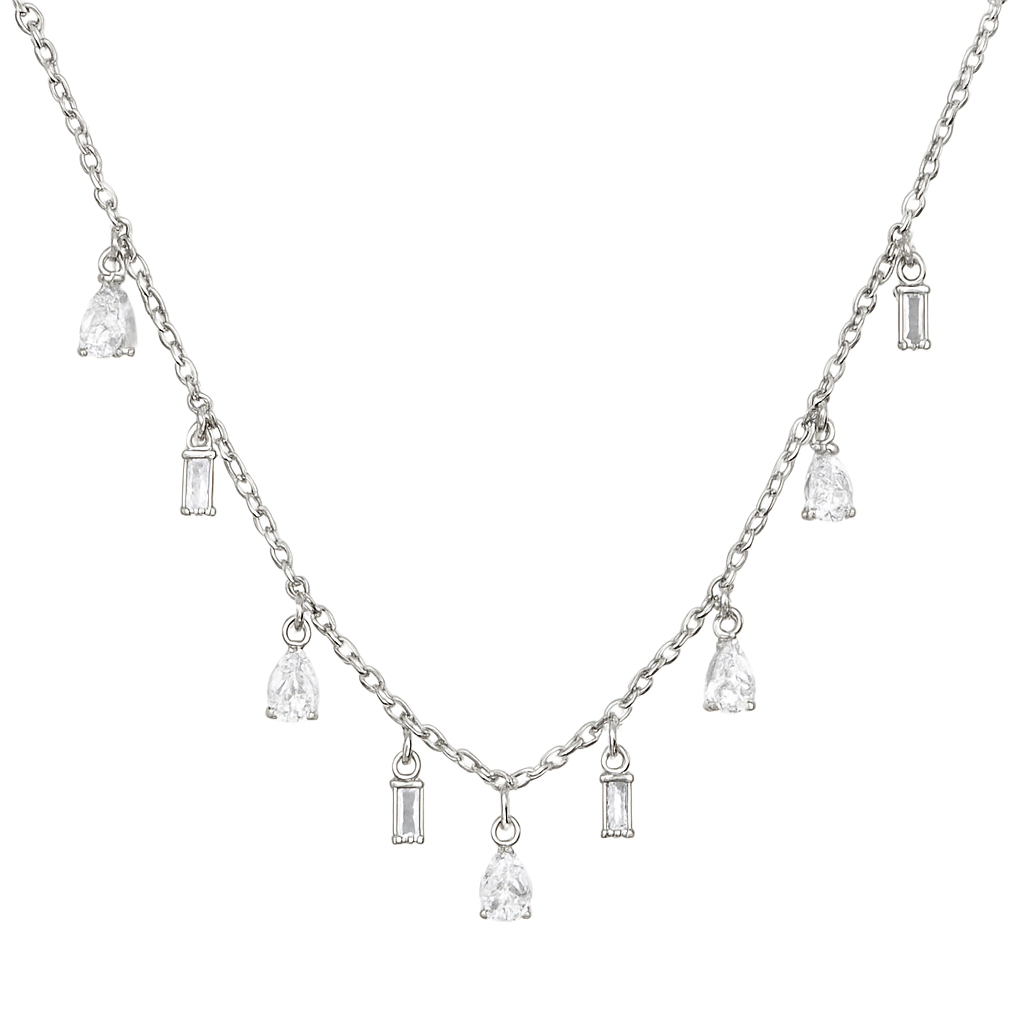 925 Sterling Silver Avis Necklace