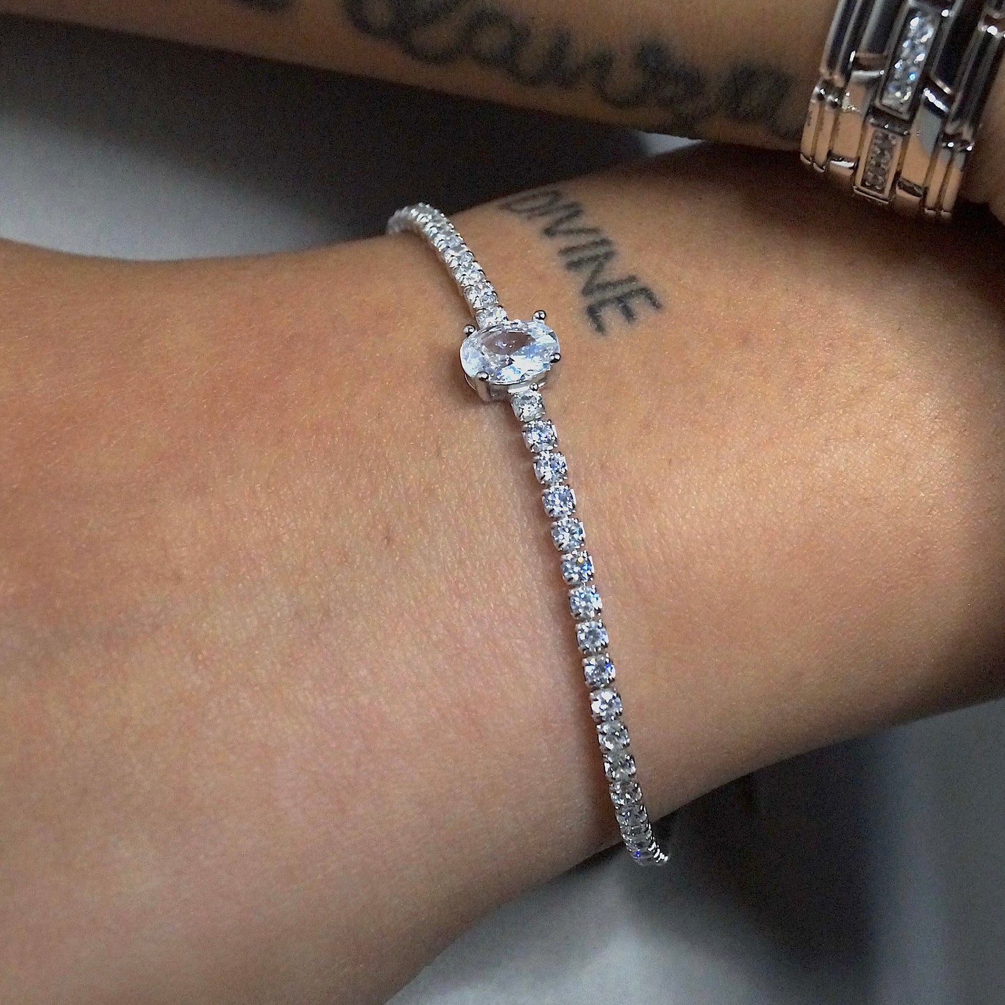 Silver Mazie Bracelet