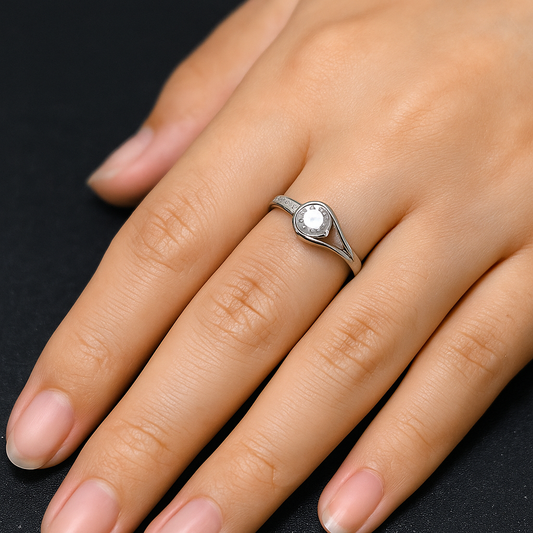 925 Sterling Silver Melody Ring