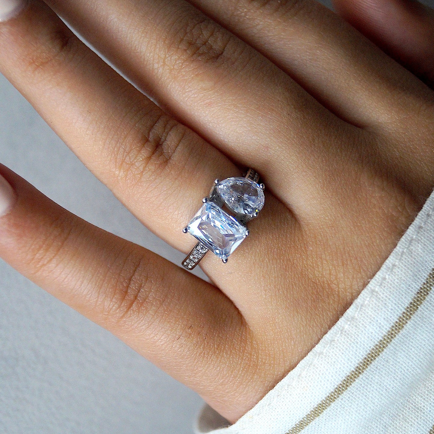 Silver Kylie Ring