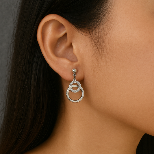 925 Sterling Silver Amira Earrings