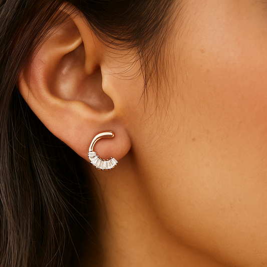 925 Sterling Silver Isabel Studs