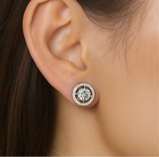 925 Sterling Silver Ruth Studs