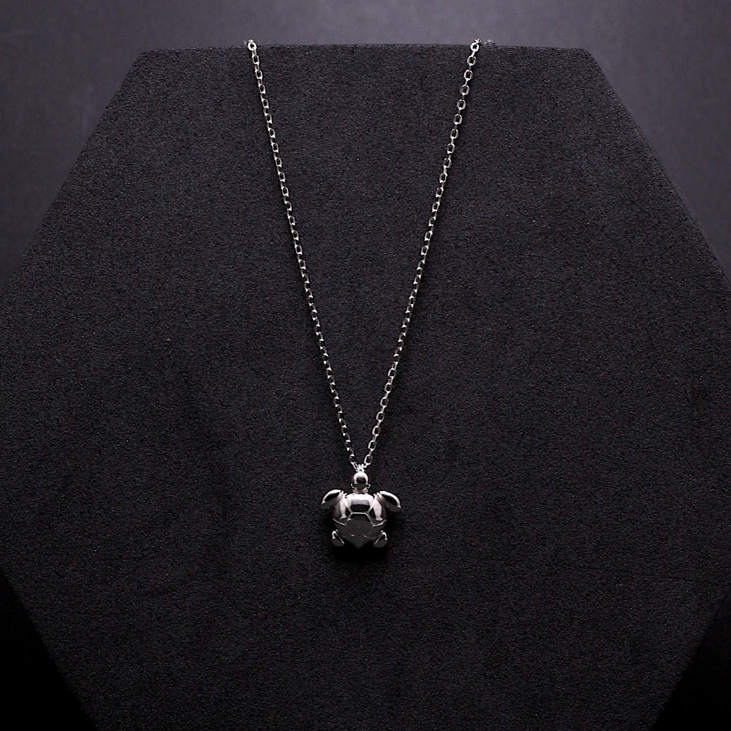 Silver Turtle Necklace