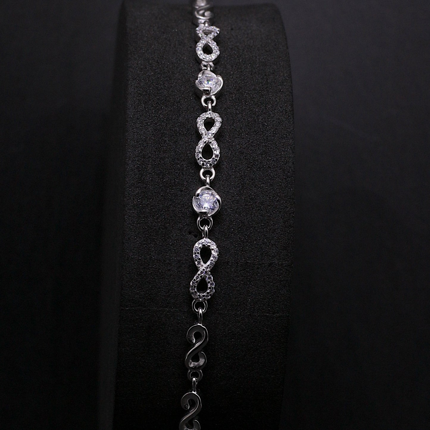 Silver Infinity Bracelet