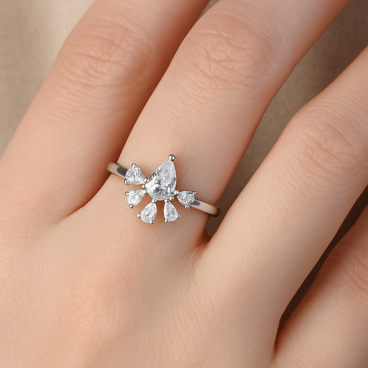925 Sterling Silver Amelia Ring