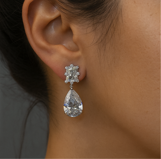 925 Sterling Silver Ashley Earrings