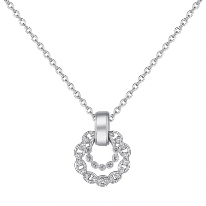 925 Sterling Silver Holly Necklace