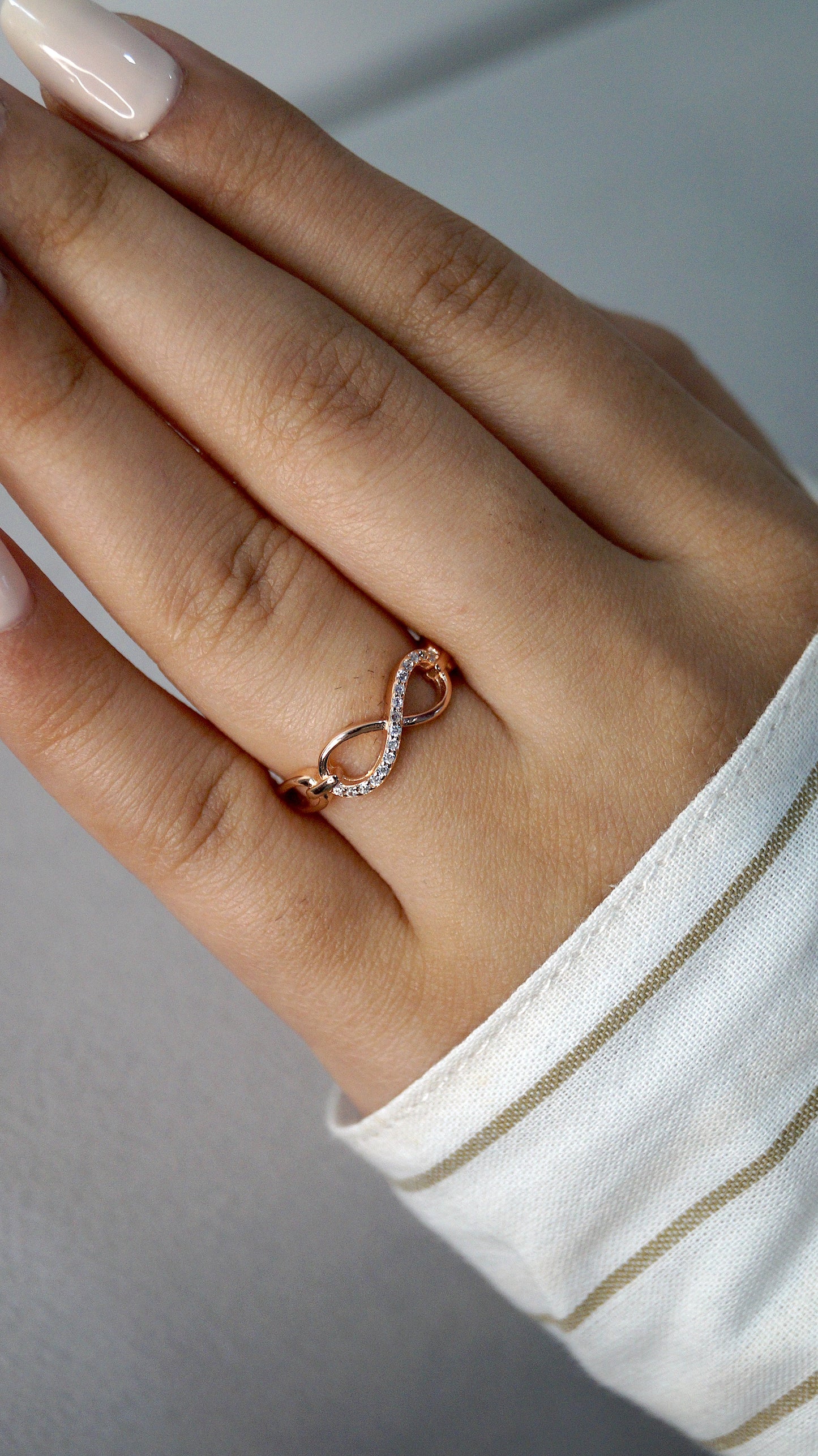 Silver Infinity Ring