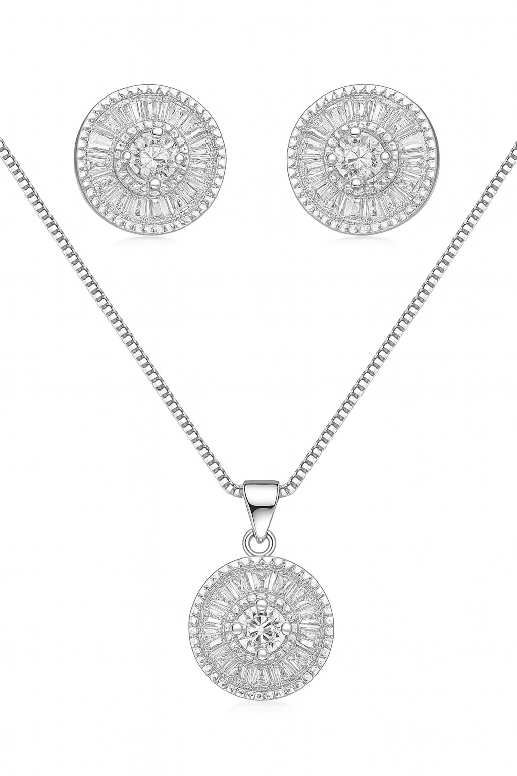 925 Sterling Silver Rylee Pendant Set