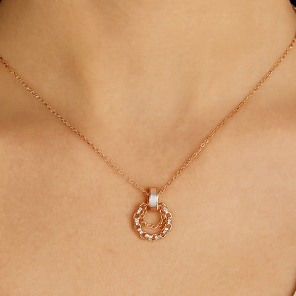 925 Sterling Silver Holly Necklace