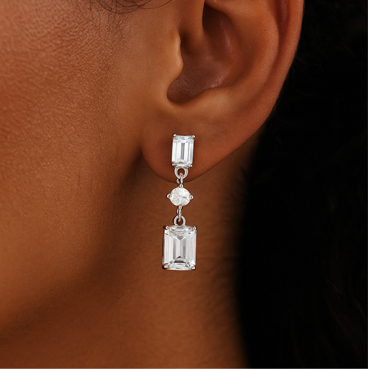 925 Sterling Silver Esther Earrings