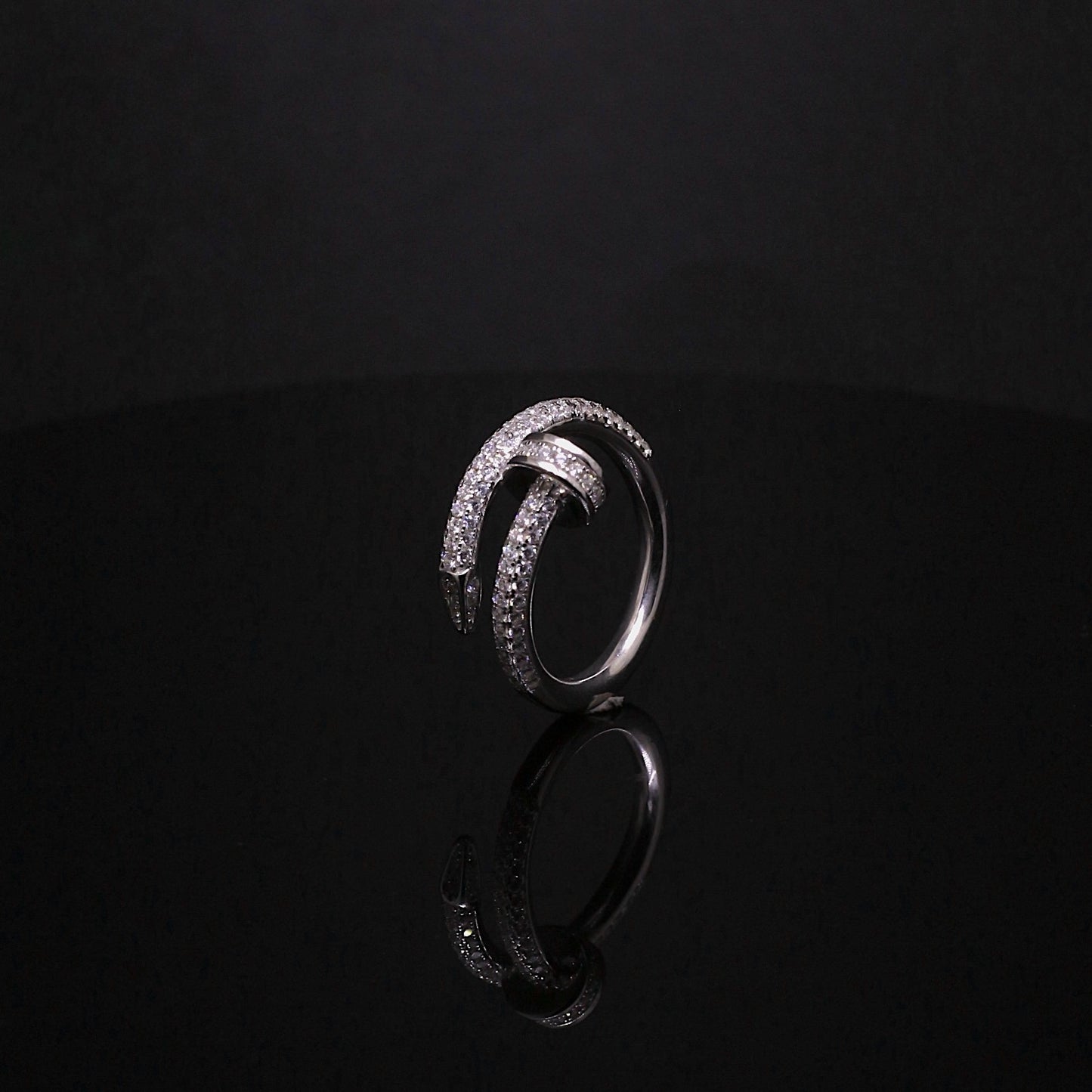 Silver Nail Ring