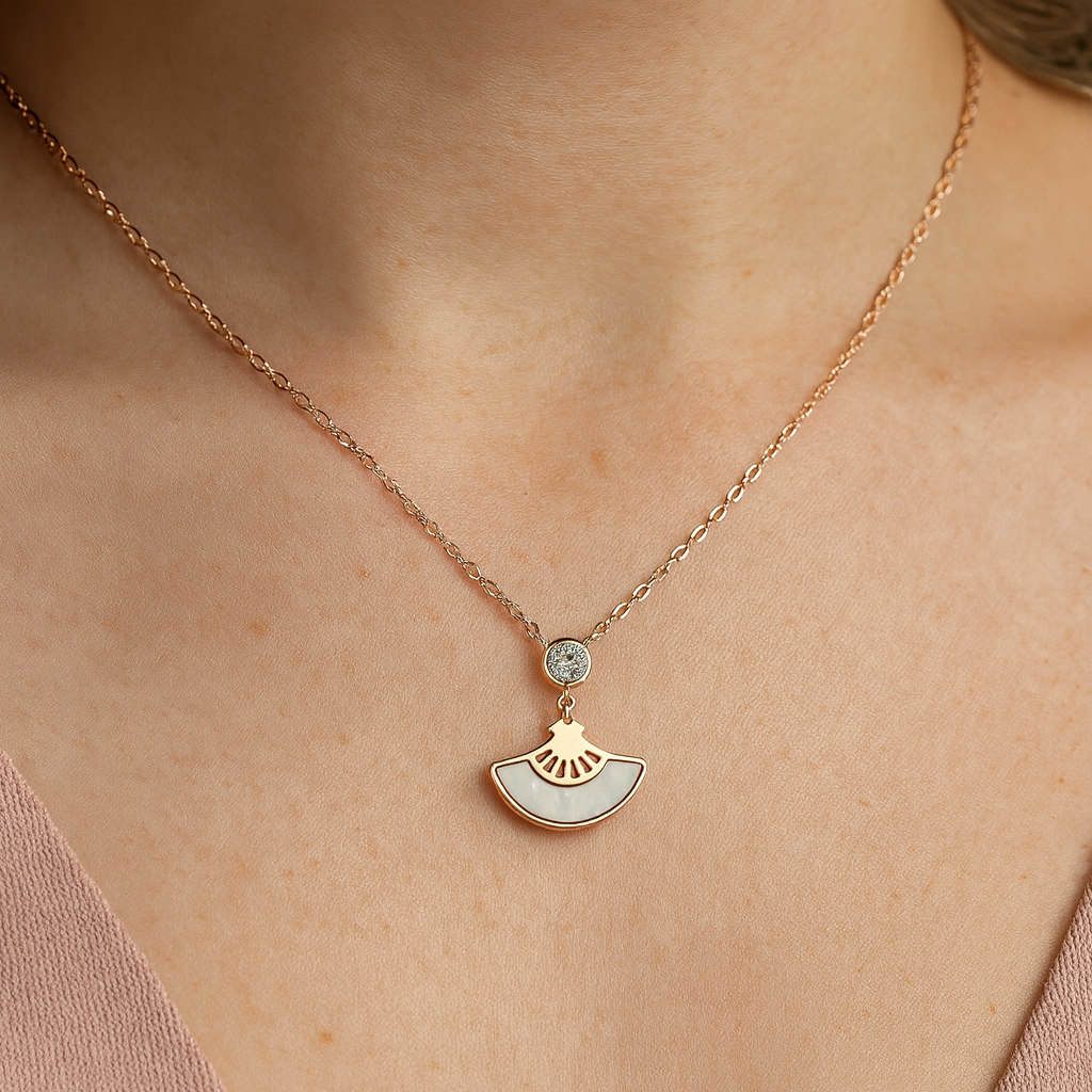 925 Sterling Silver Brenda Necklace